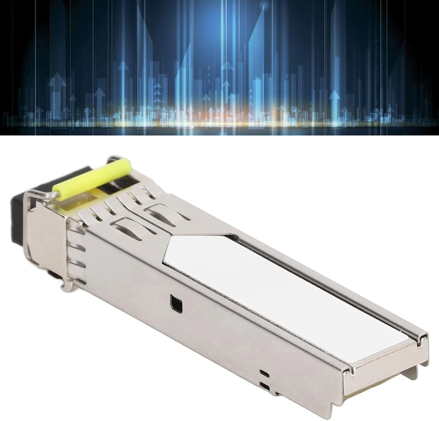 ماژول نوری SFP LC فرستنده و گیرنده تک حالته تک هسته ای ماژول های فیبر نوری مبدل فیبر نوری ماژول نوری گیگابیتی قابل اتصال 20KM