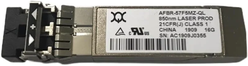 ماژول فرستنده و گیرنده فیبر نوری AFBR-57F5MZ-QL 16Gbps 850NM SFP+