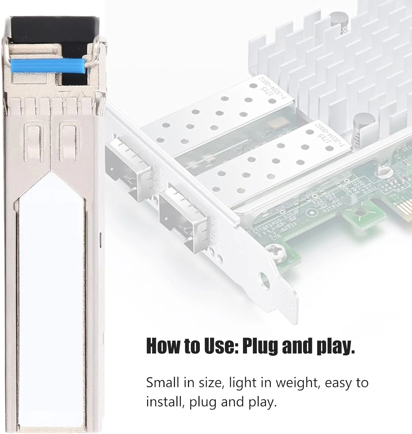 فرستنده و گیرنده نوری، انتقال پایدار 20 کیلومتر، مصرف انرژی پایین برای تغییر ماژول فرستنده و گیرنده