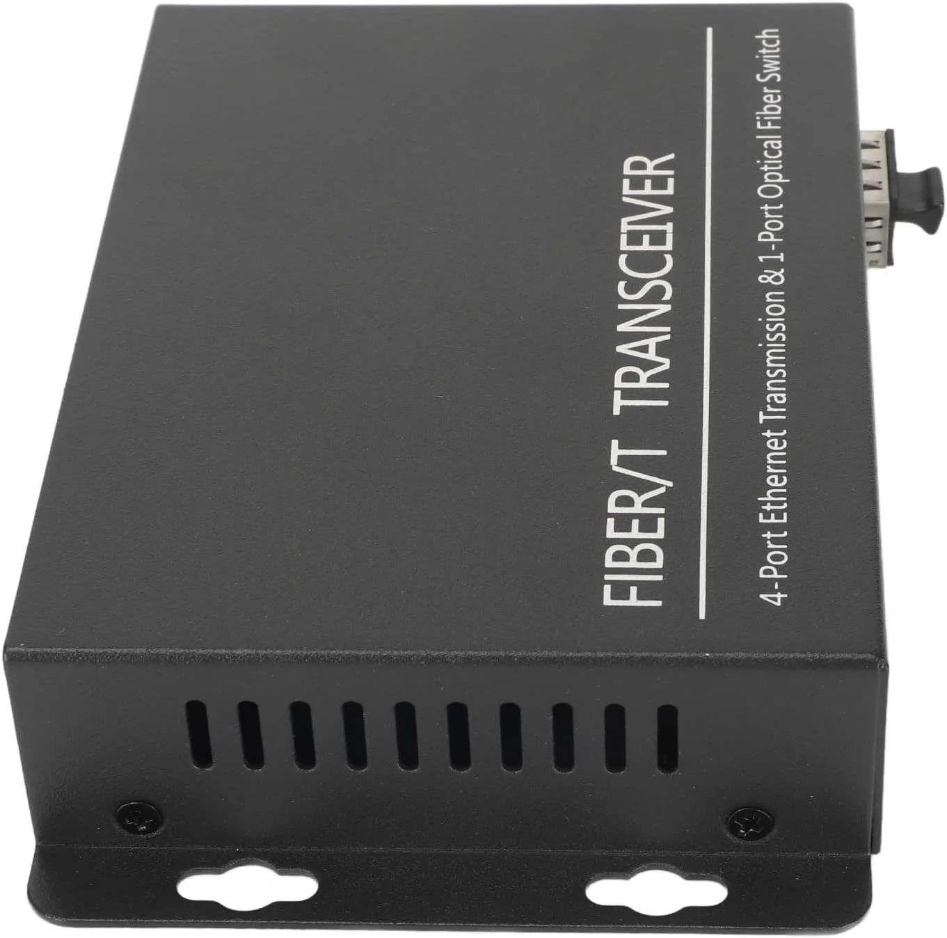 فرستنده و گیرنده فیبر Pokerty9، مبدل رسانه فیبر SFP پورت RJ45 تا 120 کیلومتر، اتصال و پخش 100-240 ولت (تنظیم کننده بریتانیایی)