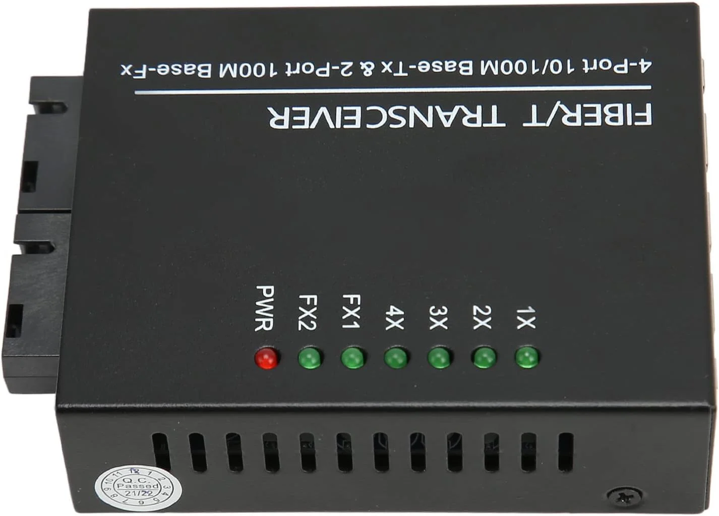 فرستنده و گیرنده فیبر نوری Pokerty9، فرستنده Tx1310nm/Rx1550nm 100-240V طراحی ماژولار فشرده تک فیبر تک حالته (دوشاخه UK)