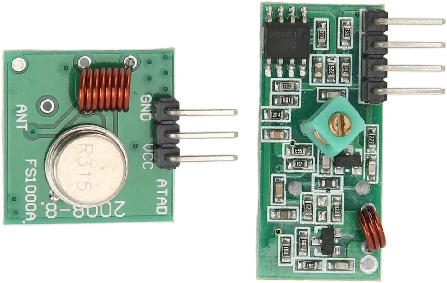 ماژول گیرنده فرستنده احیا کننده، ماژول فرستنده بی سیم فرکانس بالا PCB مقاوم در برابر سایش نصب ساده برای دزدگیر