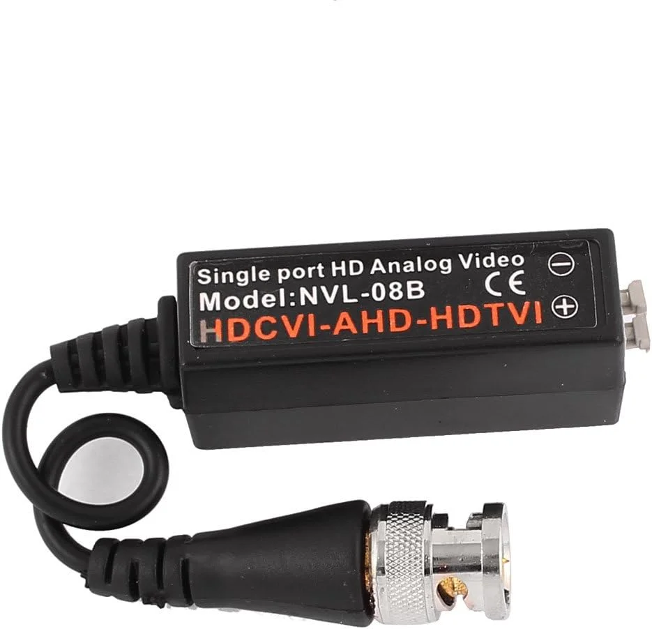 ۱۰ جفت ترنسیور بالون ویدئویی تک کاناله NVL-08B دوربین مداربسته کواکسیال BNC Cat5 UTP با کیفیت بالا