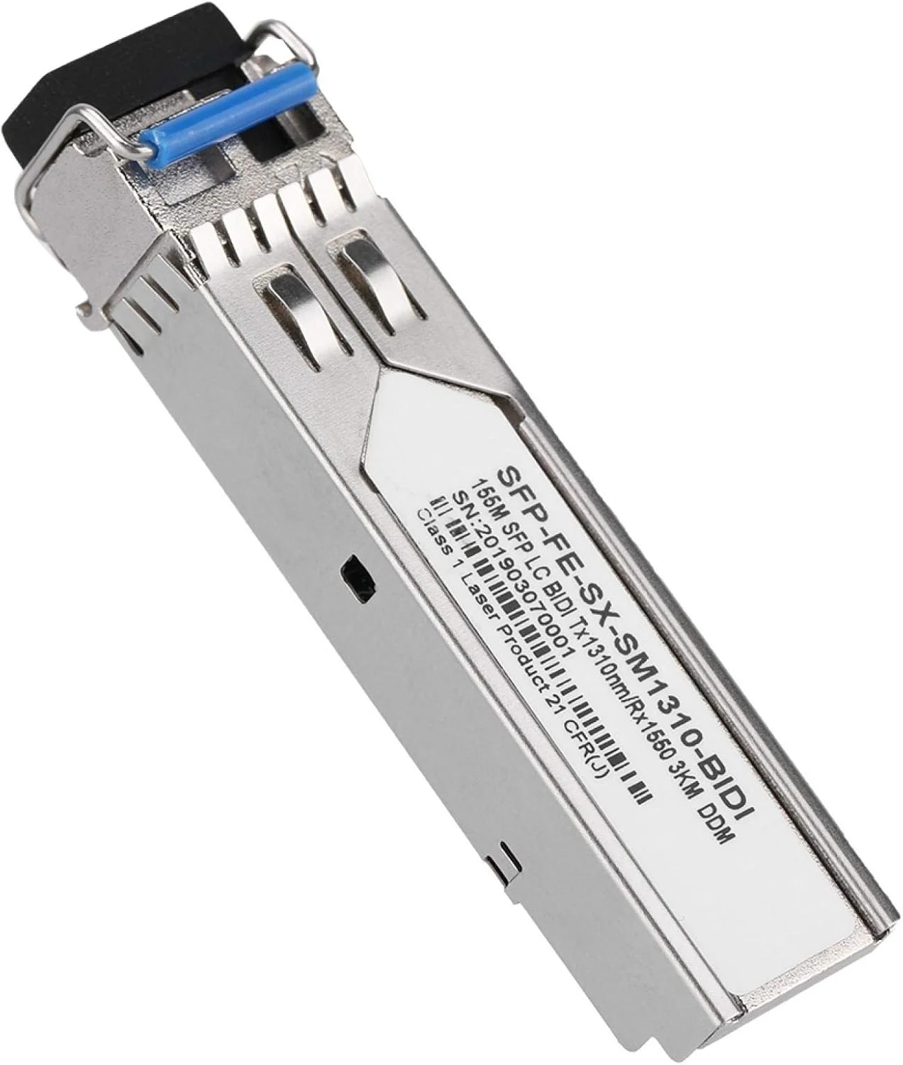 فرستنده و گیرنده تک فیبر TISTIK تک حالته 3KM سازگاری خوب نوری برای کامپیوتر