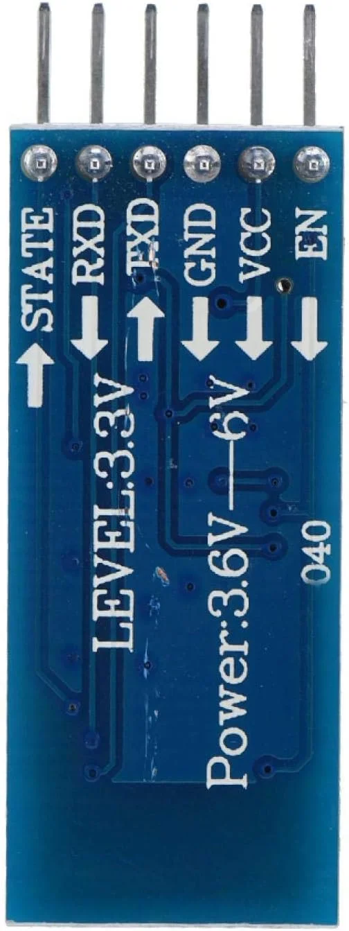 برد اصلی گیرنده و فرستنده، تراشه تنظیم کننده 3.3 ولت HC-05، اندازه جمع و جور، انتقال پایدار، ماژول بی سیم برای کامپیوتر