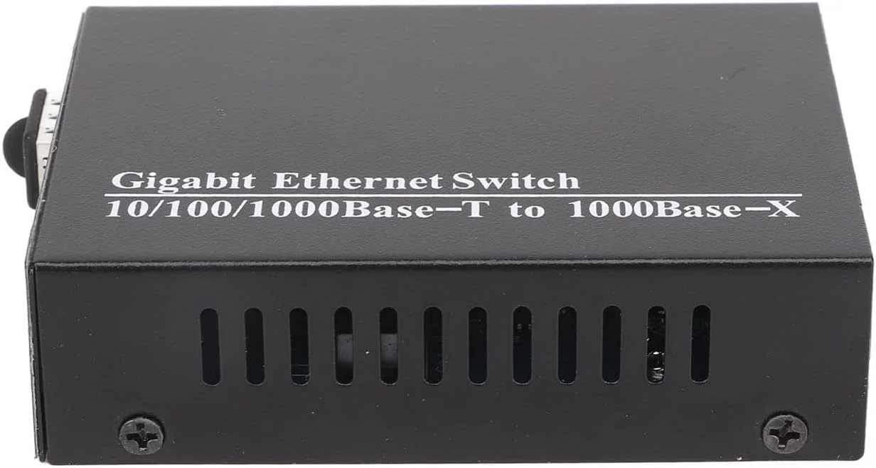 فرستنده و گیرنده فیبر نوری، مبدل رسانه نوری سازگار چند منظوره، نشانگر LED، انتقال از 0 تا 120 کیلومتر در مسافت طولانی، مذاکره پورت RJ45