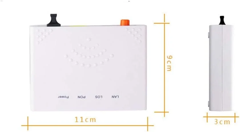 فرستنده و گیرنده فیبر نوری LOCZEK مدل YH-G100 GPON گیگابیتی، ترمینال تک پورت فیبر نوری PON