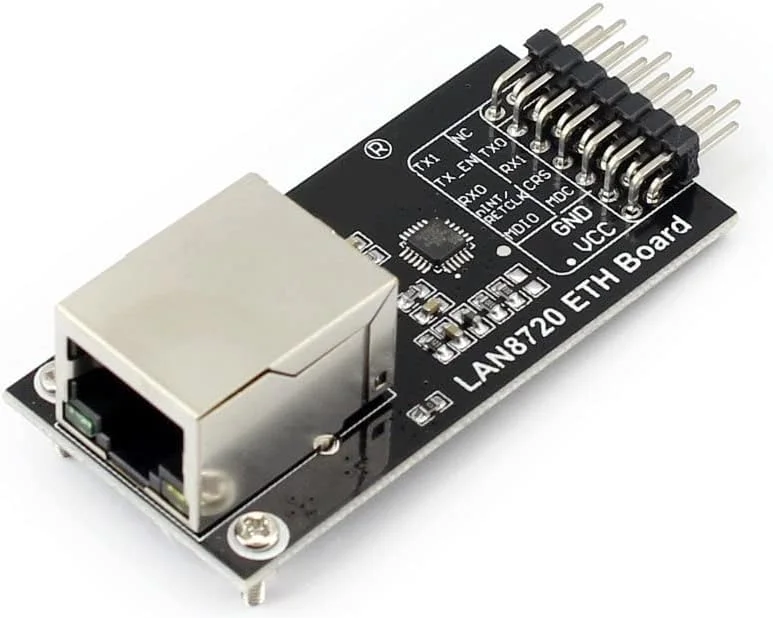 برد اترنت LAN8720 با عملکرد بالا Waveshare، فرستنده و گیرنده لایه فیزیکی اترنت 10/100 (PHY)، کیت ماژول وب سرور تعبیه شده 3.3 ولت