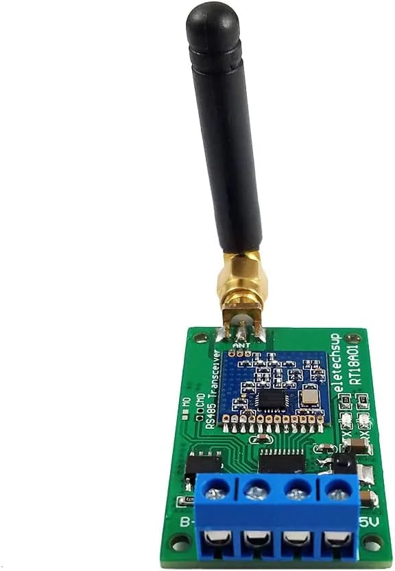 ماژول فرستنده و گیرنده بی‌سیم RS485 باس مستر-اسلیو 433M 868M DTU برای دوربین PTZ، PLC، Modbus RTU رله (433M)
