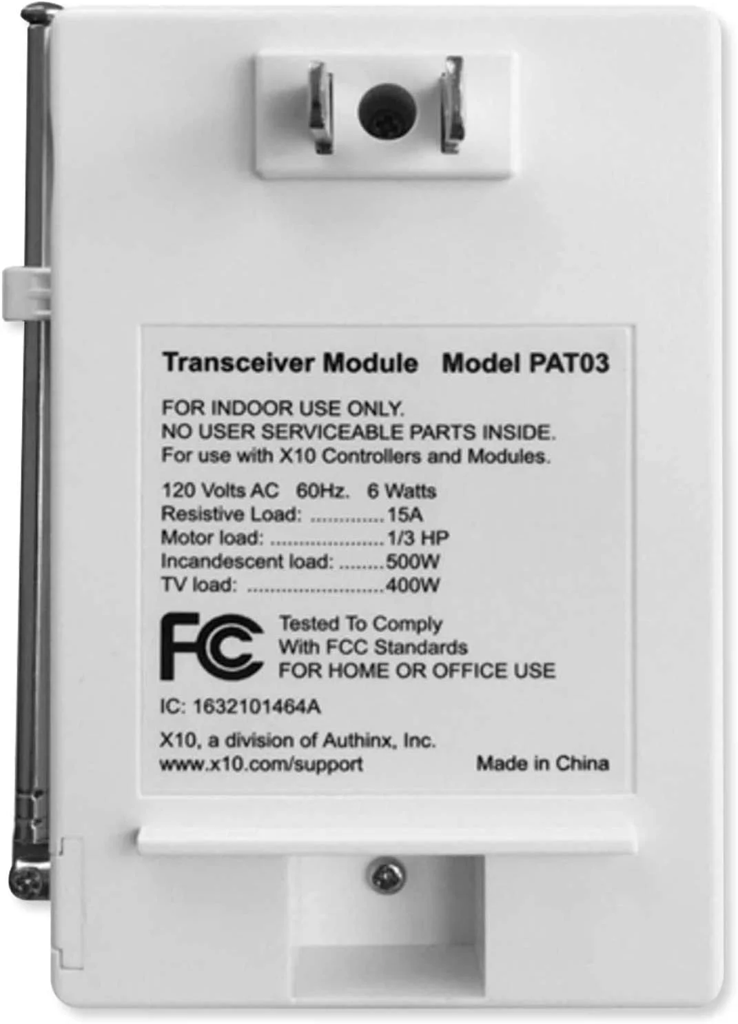 فرستنده و گیرنده 16 کاناله X10 Pro (PAT03)