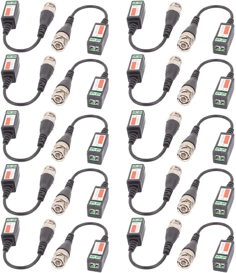 XYWHPGV 10 جفت فرستنده غیرفعال تک کاناله HD ویدئو بالون با اتصال BNC