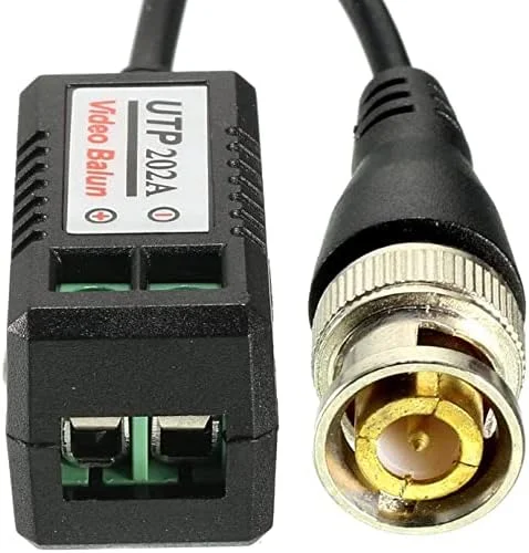 فرستنده و گیرنده ویدئو بالون XYWHPGV با کانکتور BNC و کابل CAT5 UTP، تک کاناله پسیو UTP-202A، یک جفت (9bb33 9aeae 3edd2 df25e 9e732 37e42)