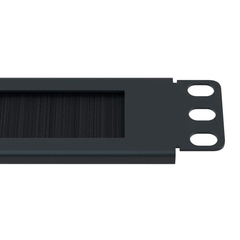 پنل برس دار 1U CableRack، پنل مدیریت کابل رک سرور با نوار گرومت افقی (بسته 2 عددی) پنل برس دار 1U CableRack، پنل مدیریت کابل رک سرور با نوار گرومت افقی (بسته 2 عددی)