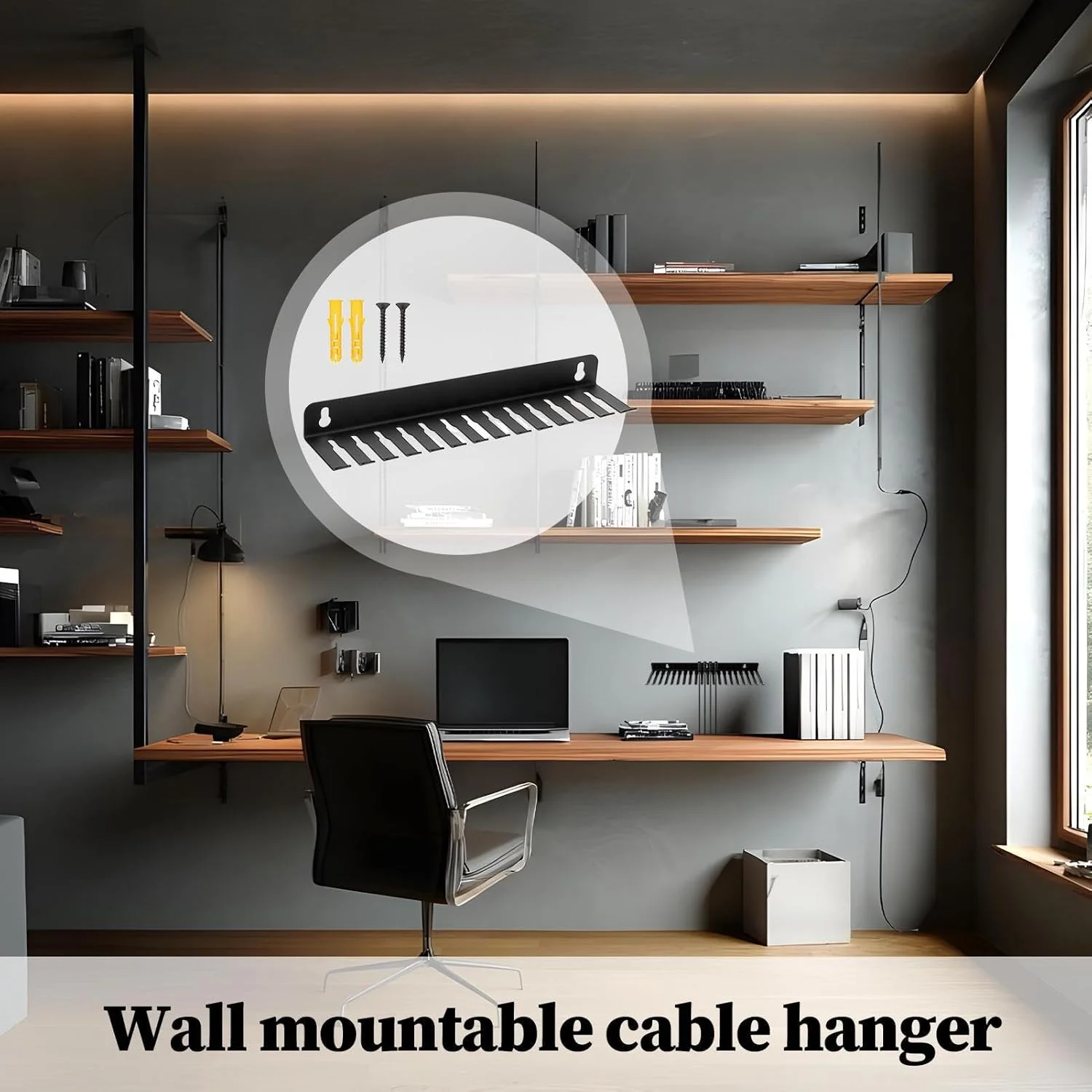 نگهدارنده کابل - رک سازمان دهنده کابل داده فولادی 13 اسلات برای دیوار - کانال های کابل صرفه جویی در فضا برای کارگاه ها استودیوها اتاق های سرور میز کار کامپیوتر نگهدارنده کابل - رک سازمان دهنده کابل داده فولادی 13 اسلات برای دیوار - کانال های کابل صرفه جویی در فضا برای کارگاه ها استودیوها اتاق های سرور میز کار کامپیوتر