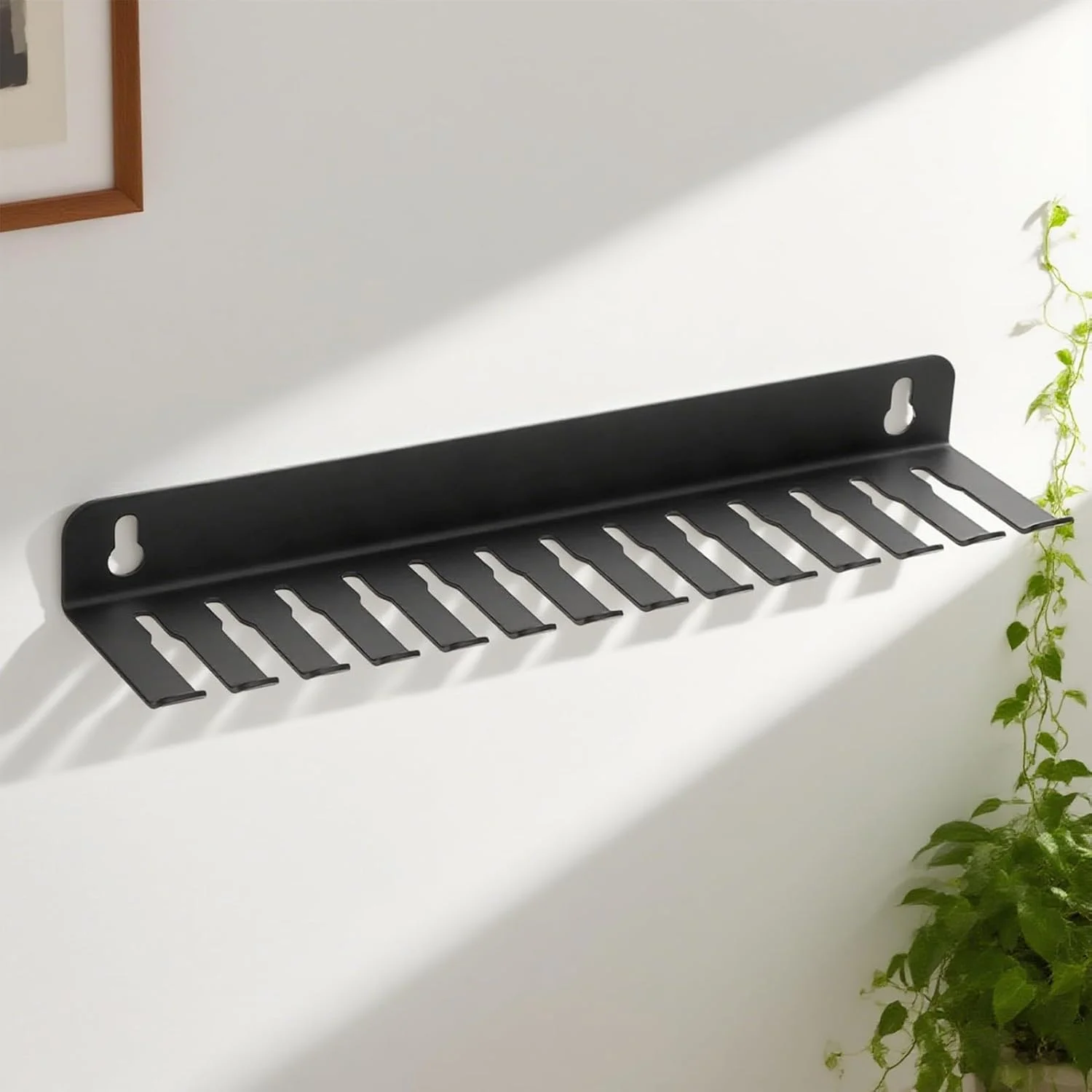 نگهدارنده کابل - رک 13 اسلاته فولادی سازمان دهنده کابل، نصب دیواری، مسیرهای کابل صرفه جویی در فضا برای کارگاه ها، استودیوها، اتاق های سرور، میز کار و کامپیوتر نگهدارنده کابل - رک 13 اسلاته فولادی سازمان دهنده کابل، نصب دیواری، مسیرهای کابل صرفه جویی در فضا برای کارگاه ها، استودیوها، اتاق های سرور، میز کار و کامپیوتر