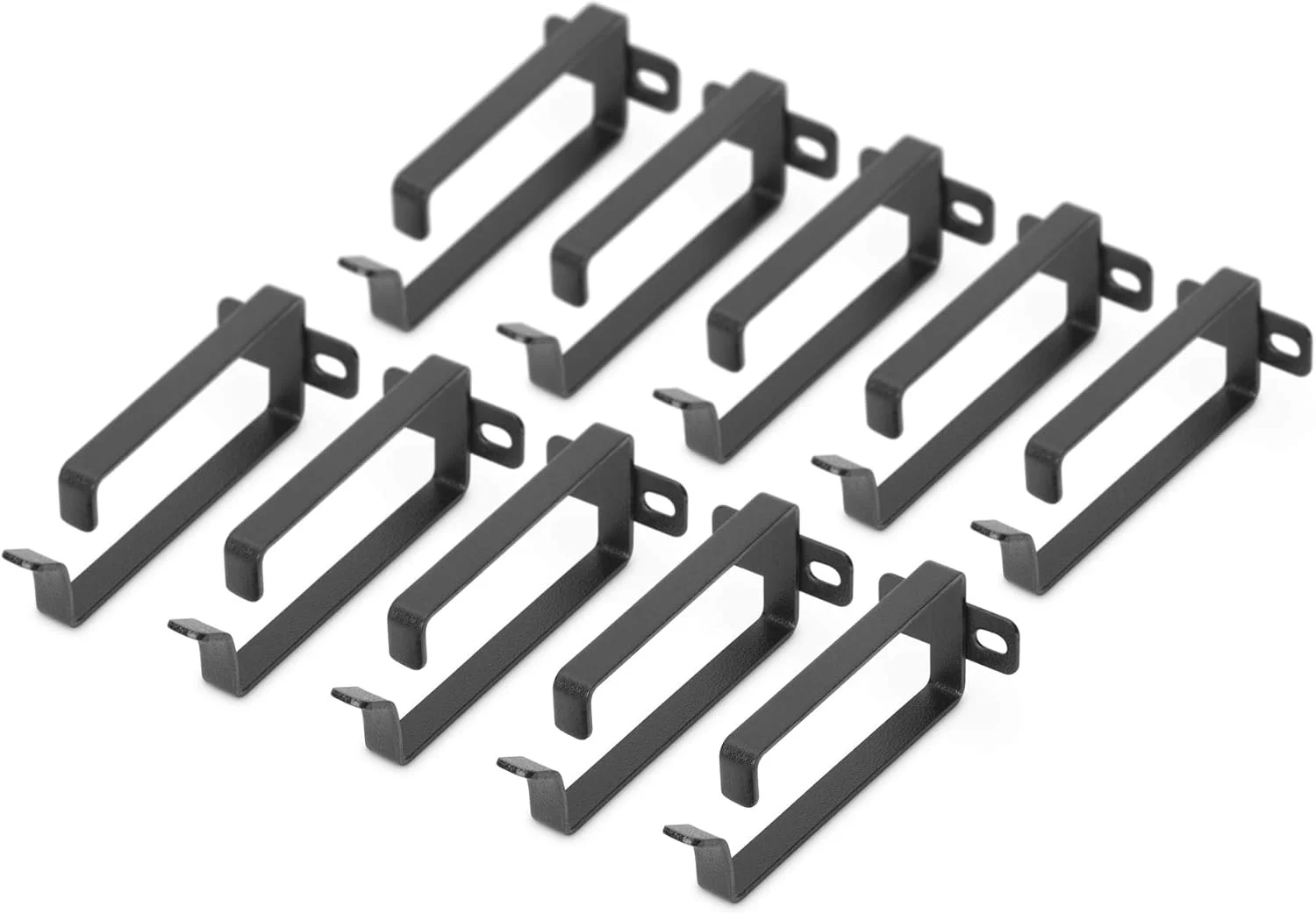 راهنمای کابل DIGITUS 44 x 100 میلی متر - 10 عدد - رک شبکه 19 اینچ - مدیریت کابل - مشکی