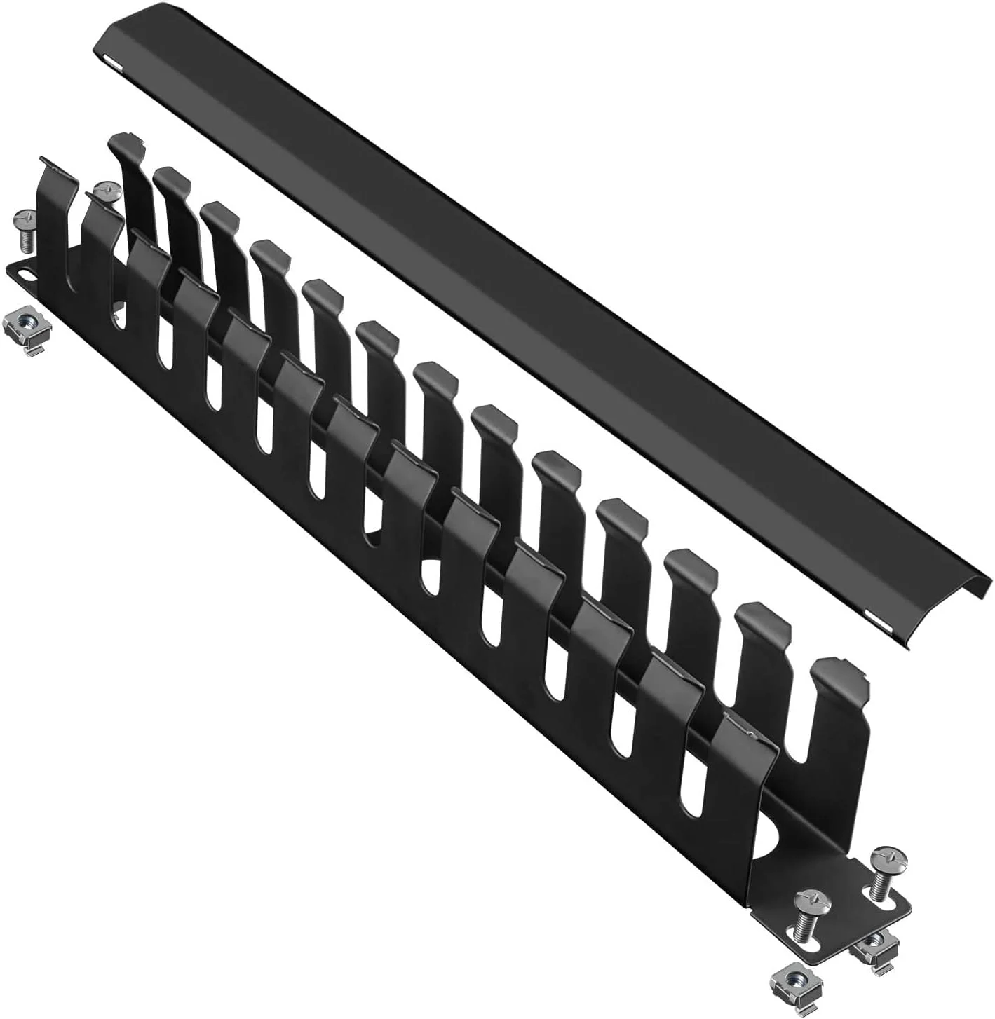 مدیریت کابل پلاستیکی DKURVE با ۱۲ شکاف برای رک سرور ۱۹ اینچی (بسته ۵ عددی) مدیریت کابل پلاستیکی DKURVE با ۱۲ شکاف برای رک سرور ۱۹ اینچی (بسته ۵ عددی)