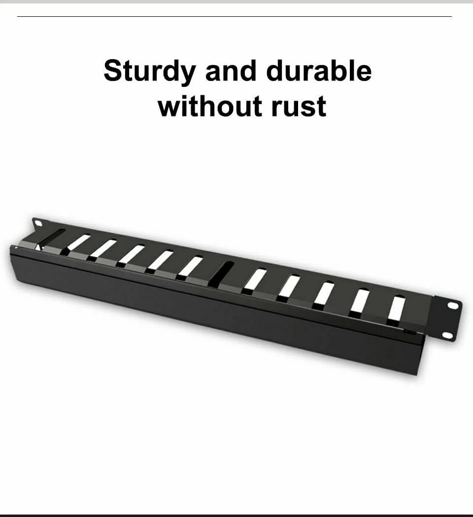 مدیریت کابل پلاستیکی DKURVE با ۱۲ شکاف برای رک سرور ۱۹ اینچی (بسته ۵ عددی) مدیریت کابل پلاستیکی DKURVE با ۱۲ شکاف برای رک سرور ۱۹ اینچی (بسته ۵ عددی)