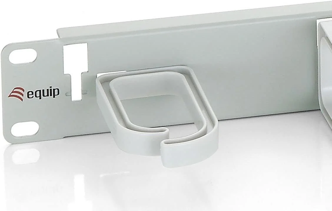 پنل مدیریت کابل رک 19 اینچی Equip 327312، خاکستری روشن