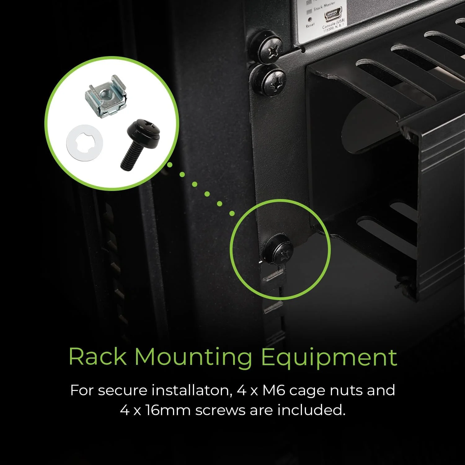 داکت مدیریت کابل افقی 19 اینچی IOGEAR 2U با پوشش و پیچ های نصب، سازمان دهنده سیم داکت انگشتی شکاف دار برای رک و کابینت سرور/شبکه/تجهیزات GROHD2U