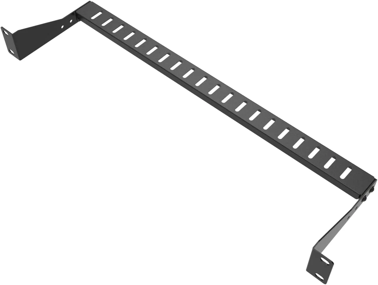 پک 2 عددی مدیریت کابل رک 1U افقی 19 اینچی، پنل میله ای متقاطع مشکی پک 2 عددی مدیریت کابل رک 1U افقی 19 اینچی، پنل میله ای متقاطع مشکی