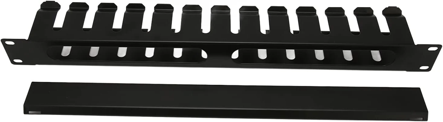 مدیریت کابل رک سرور، مدیریت کابل زیر میز برای کابینت های استاندارد 19 اینچی، رک مونت 2U با 12 شکاف به همراه سینی کابل ضد گرد و غبار زیر میز برای واحد های تاور و مانیتورها مدیریت کابل رک سرور، مدیریت کابل زیر میز برای کابینت های استاندارد 19 اینچی، رک مونت 2U با 12 شکاف به همراه سینی کابل ضد گرد و غبار زیر میز برای واحد های تاور و مانیتورها