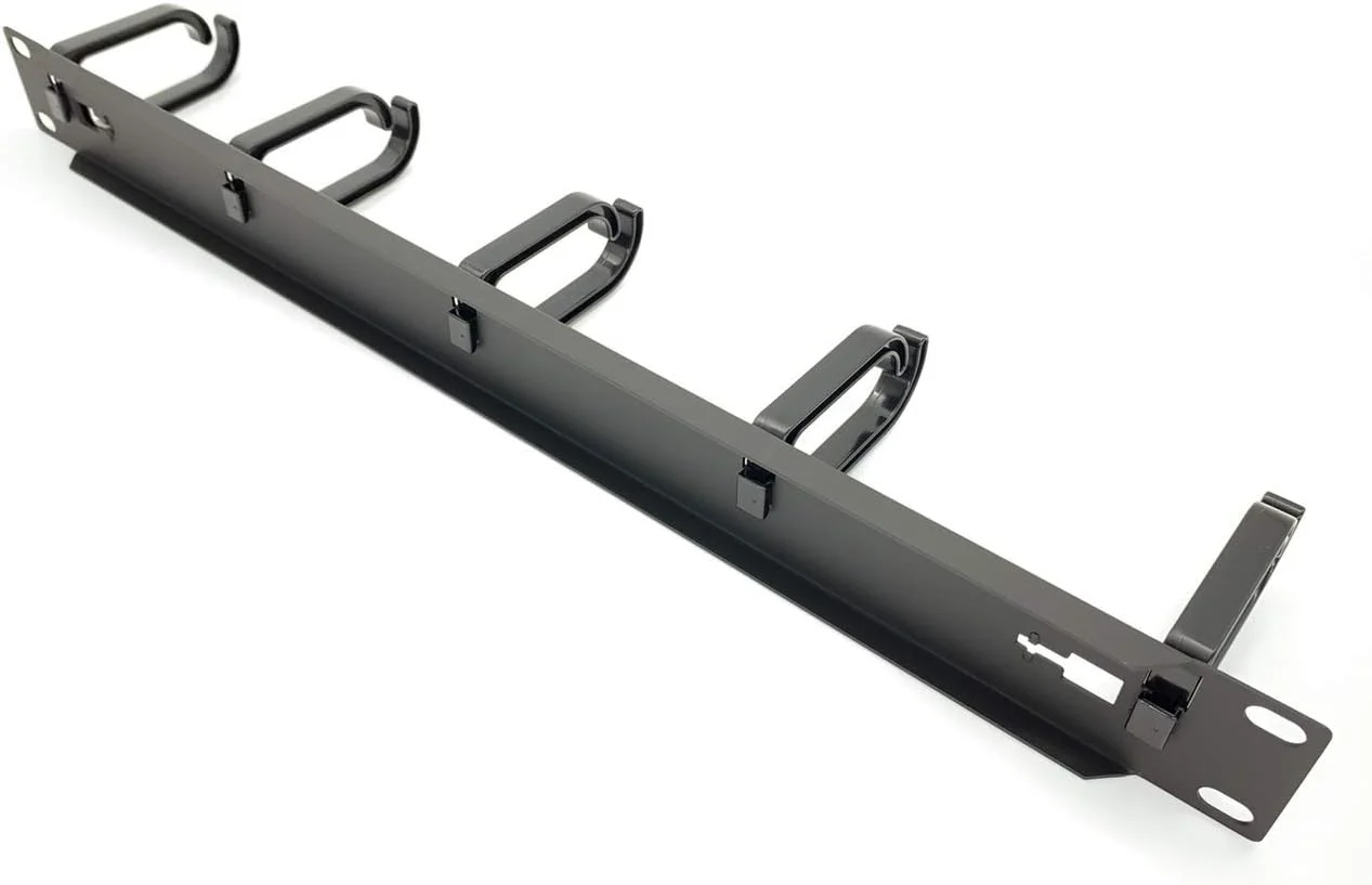 Metal Master MetalMaster.com.tw - بسته 5 عددی پنل مدیریت کابل رک سرور 1U 19 اینچی با قلاب های D-Ring - مدیریت سیم و کابل افقی یا عمودی 1U ساخت تایوان Metal Master MetalMaster.com.tw - بسته 5 عددی پنل مدیریت کابل رک سرور 1U 19 اینچی با قلاب های D-Ring - مدیریت سیم و کابل افقی یا عمودی 1U ساخت تایوان