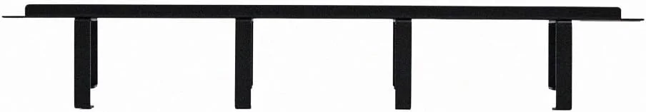 پنل مدیریت کابل رک مونت 1U افقی 19 اینچی NavePoint با 4 حلقه D به عمق 2 اینچ، مشکی پنل مدیریت کابل رک مونت 1U افقی 19 اینچی NavePoint با 4 حلقه D به عمق 2 اینچ، مشکی