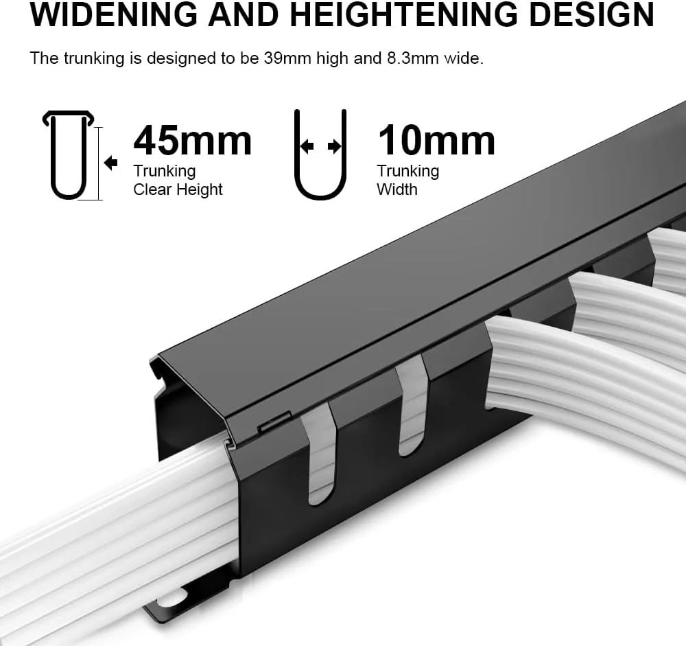 مدیریت کابل رک سرور فلزی 1U 19 اینچی مشکی با پوشش و پیچ های نصب برای کابینت شبکه مدیریت کابل رک سرور فلزی 1U 19 اینچی مشکی با پوشش و پیچ های نصب برای کابینت شبکه