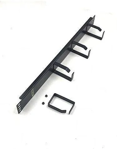 مدیریت کابل فلزی افقی 1U با 4 حلقه