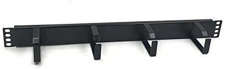 مدیریت کابل فلزی افقی 1U با 4 حلقه