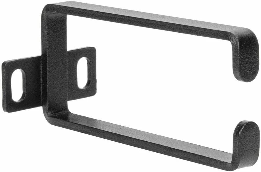 نگهدارنده کابل رک سرور عمودی Rocstor Y10E051B1 1U، حلقه D، سایز 4.5x10 سانتی متر، بست کابل، 4.47x4.5x10 سانتی متر، مشکی