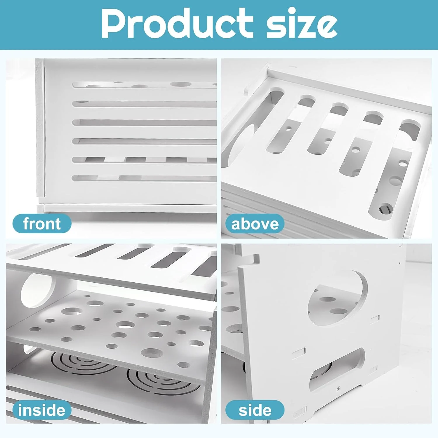 قفسه نگهداری روتر ارتقا یافته، پایه روتر شبکه، جعبه نگهداری روتر قابل نصب روی دیوار و ایستاده، قفسه جعبه کابل مودم، قفسه سازماندهی پوشش روتر، قفسه مخفی کننده مدیریت کابل سیم برق قفسه نگهداری روتر ارتقا یافته، پایه روتر شبکه، جعبه نگهداری روتر قابل نصب روی دیوار و ایستاده، قفسه جعبه کابل مودم، قفسه سازماندهی پوشش روتر، قفسه مخفی کننده مدیریت کابل سیم برق