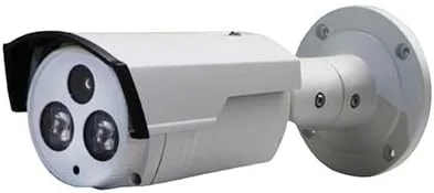 دوربین مداربسته تحت شبکه 3 مگاپیکسلی PoE - سازگار با Hikvision DS-2CD2232-I5 Bullet، مناسب فضای داخلی و خارجی، ضد آب و هوا، دید در شب IR، لنز 4 میلی متری، بهترین برای امنیت خانه و کسب و کار