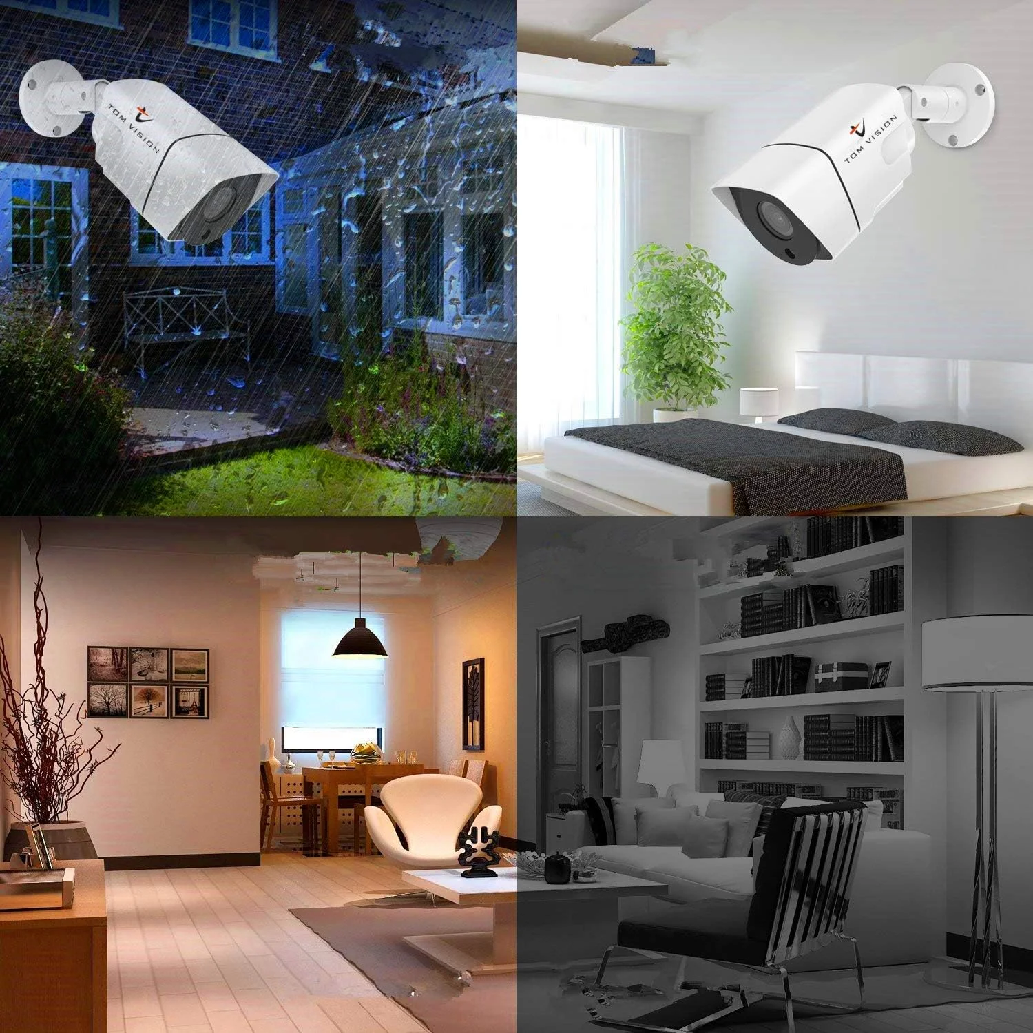 کیت دوربین مداربسته 8 کانال AHD 1080P/2.0MP با دوربین 1920X1080، کیت 8 کانال با سیستم ضبط امنیتی DVR هیبریدی 5 در 1 1080N و 8 عدد دوربین گلوله ای فلزی بیرونی با سنسور سونی، سیستم هشدار و امنیت خانگی P2P Clouds کیت دوربین مداربسته 8 کانال AHD 1080P/2.0MP با دوربین 1920X1080، کیت 8 کانال با سیستم ضبط امنیتی DVR هیبریدی 5 در 1 1080N و 8 عدد دوربین گلوله ای فلزی بیرونی با سنسور سونی، سیستم هشدار و امنیت خانگی P2P Clouds