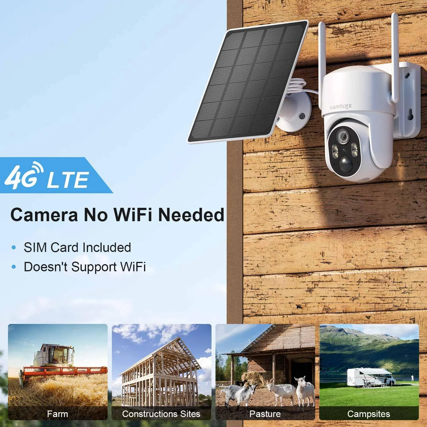 دوربین مداربسته بیسیم 4G، دوربینهای خورشیدی با باتری برای امنیت خانه، دید 360 درجه، ارتباط دو طرفه، دید در شب رنگی 2K HD، حسگر انسانی PIR، فضای ابری/SD، هشدارهای برنامه تلفن، بسته 2 عددی دوربین مداربسته بیسیم 4G، دوربینهای خورشیدی با باتری برای امنیت خانه، دید 360 درجه، ارتباط دو طرفه، دید در شب رنگی 2K HD، حسگر انسانی PIR، فضای ابری/SD، هشدارهای برنامه تلفن، بسته 2 عددی