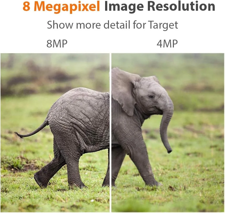 دوربین مداربسته تحت شبکه 4K 8MP Camstar GW Security، مناسب فضای داخلی/خارجی، دارای میکروفون PoE IP و لنز موتورایز 2.8-12 میلی‌متری (GW807501M)