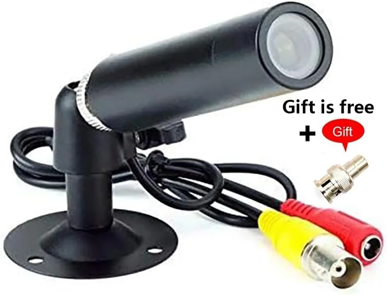 دوربین مداربسته مینی بولت HD با لنز 3.6 میلیمتری و رزولوشن 1000TVL به همراه پایه، مناسب برای نظارت داخلی و خارجی، دوربین آنالوگ دوربین مداربسته مینی بولت HD با لنز 3.6 میلیمتری و رزولوشن 1000TVL به همراه پایه، مناسب برای نظارت داخلی و خارجی، دوربین آنالوگ