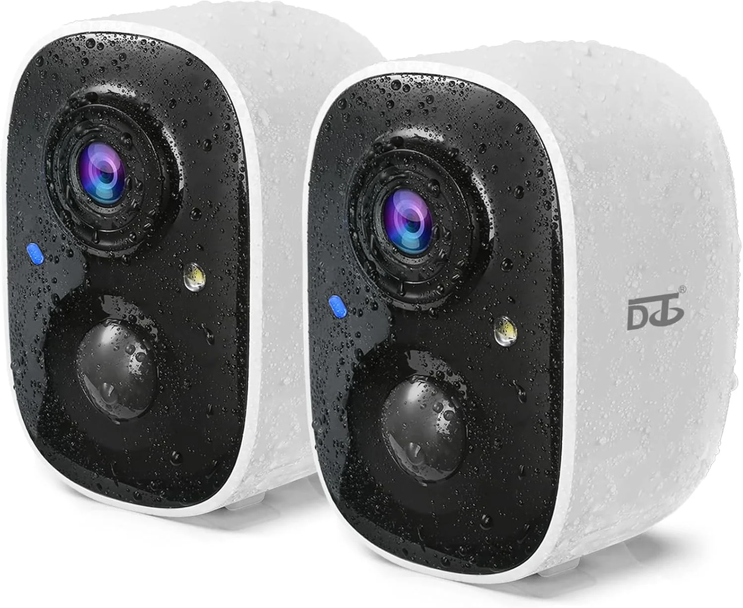 دوربین مداربسته بی سیم فضای باز DCT، دوربین های نظارتی وای فای با باتری برای امنیت خانه در فضای باز، دید در شب رنگی 2K، تشخیص حرکت هوش مصنوعی، آژیر هشدار، نورافکن، مکالمه دو طرفه، ضد آب (2 عدد) دوربین مداربسته بی سیم فضای باز DCT، دوربین های نظارتی وای فای با باتری برای امنیت خانه در فضای باز، دید در شب رنگی 2K، تشخیص حرکت هوش مصنوعی، آژیر هشدار، نورافکن، مکالمه دو طرفه، ضد آب (2 عدد)