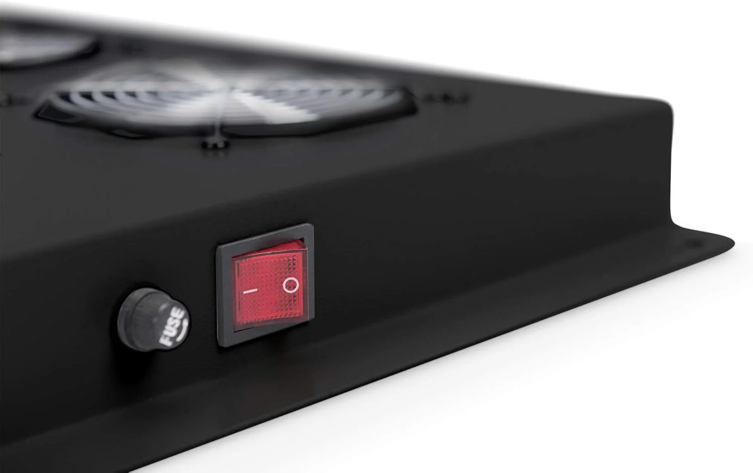 واحد فن سقفی DIGITUS برای کابینت های شبکه (Dynamic/Unique) و کابینت SRV (Dynamic) - 2 عدد فن - ترموستات - مشکی