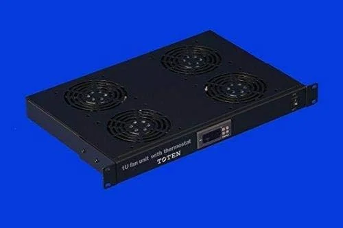 سیستم خنک کننده رک سرور دیجیتال رایزینگ الکترونیکس با ۴ فن 1U