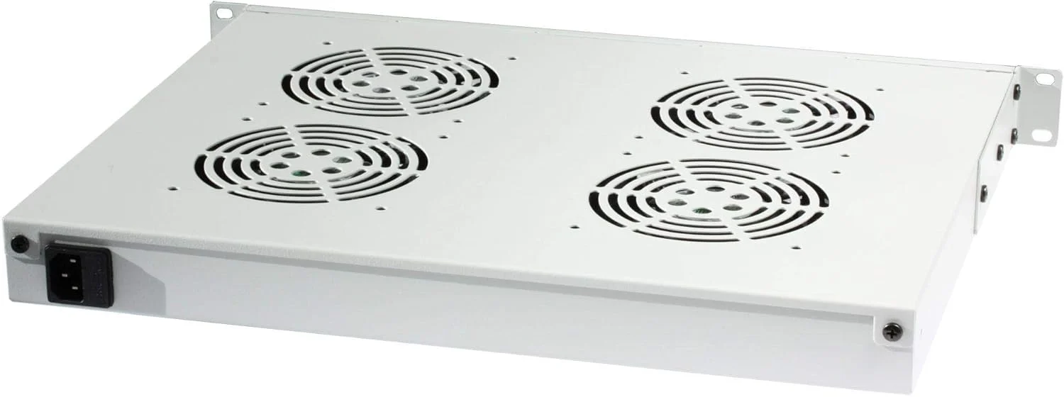 یونیت 4 فن تِکلی برای رک 19 اینچ، خاکستری