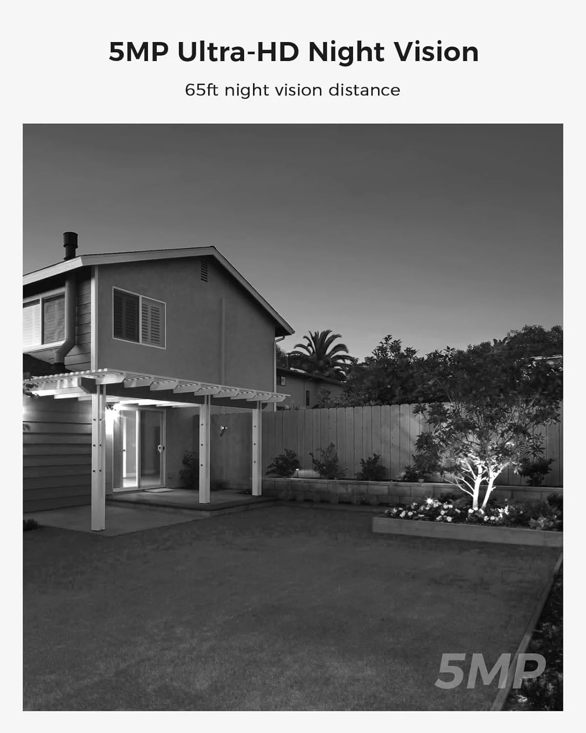 سیستم دوربین مداربسته بی سیم قابل گسترش Hiseeu با مانیتور 10 اینچی LCD 4K، شامل 4 دوربین 5 مگاپیکسلی داخلی/خارجی با صدای یک طرفه، ضد آب، تشخیص حرکت، 1 ترابایت هارد دیسک/ذخیره سازی ابری