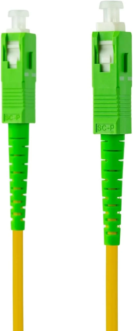 کابل فیبر نوری سینگل مود SC/APC-SC/APC با روکش LSZH (هالوژن صفر دود کم) - زرد، 80 متر، ایده آل برای تجهیزات مخابراتی با EF بالا کابل فیبر نوری سینگل مود SC/APC-SC/APC با روکش LSZH (هالوژن صفر دود کم) - زرد، 80 متر، ایده آل برای تجهیزات مخابراتی با EF بالا