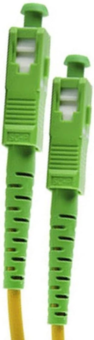 کابل فیبر نوری SC/APC-SC/APC با طول 2 متر، مناسب برای انتقال پرسرعت داده و اتصالات شبکه پایدار