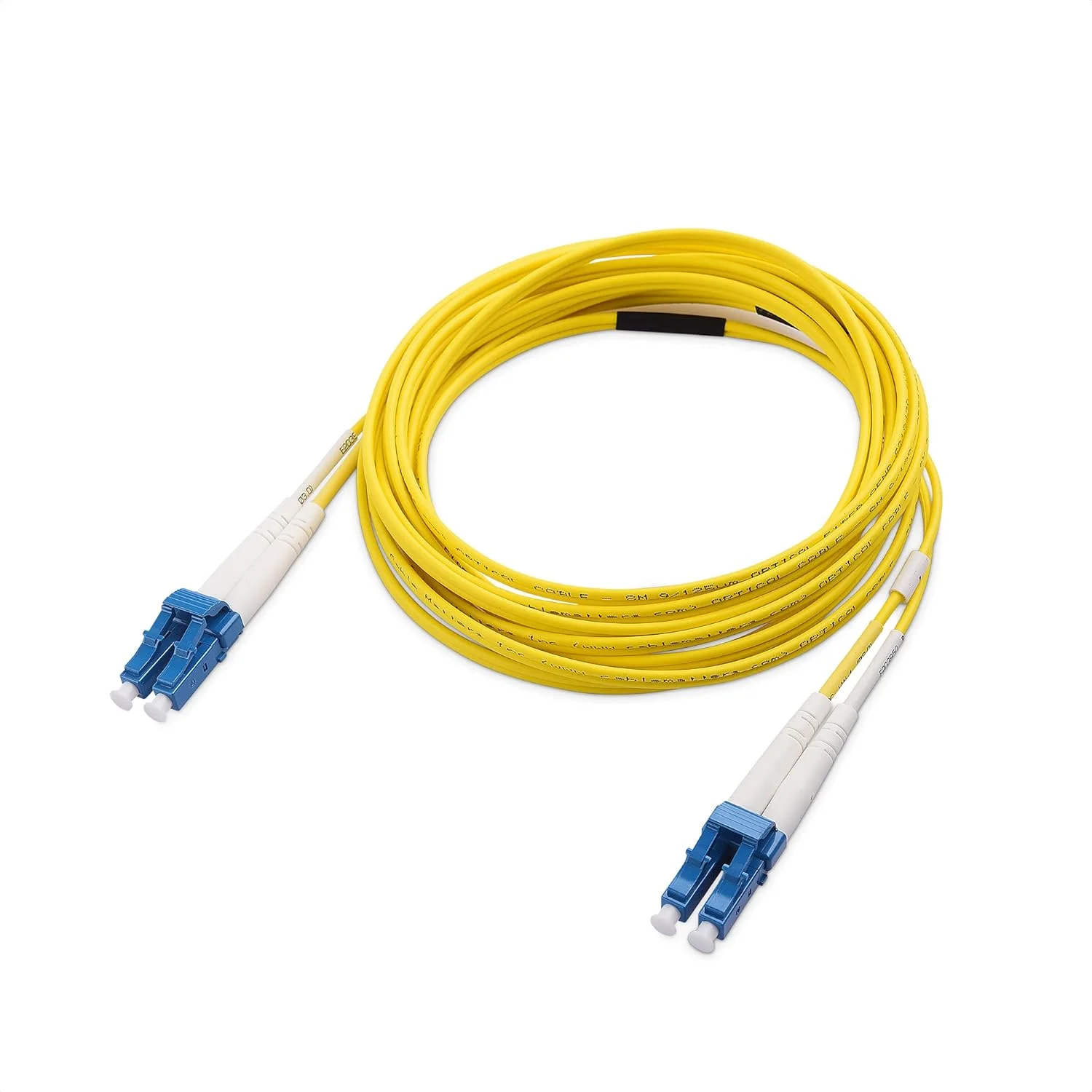کابل فیبر نوری سینگل مود LC به LC با روکش Plenum، 9/125، دوپلکس OS2 - طول 3 متر کابل فیبر نوری سینگل مود LC به LC با روکش Plenum، 9/125، دوپلکس OS2 - طول 3 متر