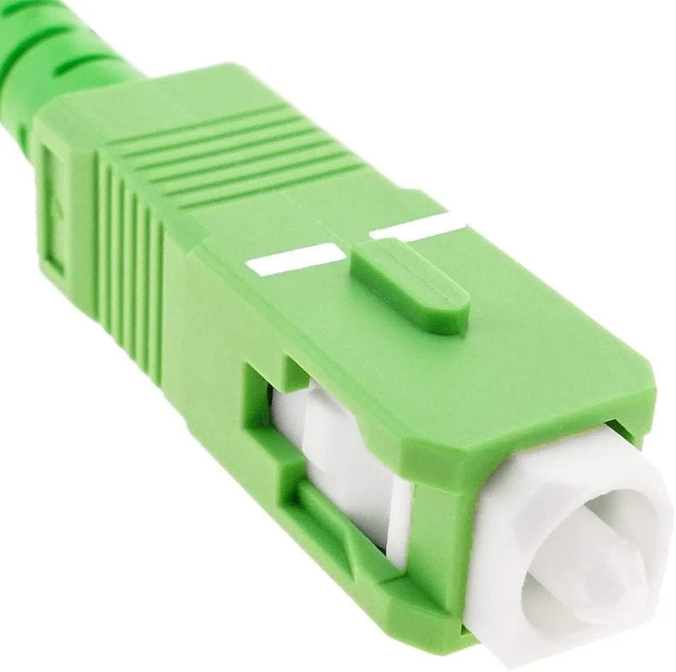 کابل فیبر نوری سینگل مود سیمپلکس SC/APC نه بر صد و بیست و پنج سه متری کابل فیبر نوری سینگل مود سیمپلکس SC/APC نه بر صد و بیست و پنج سه متری