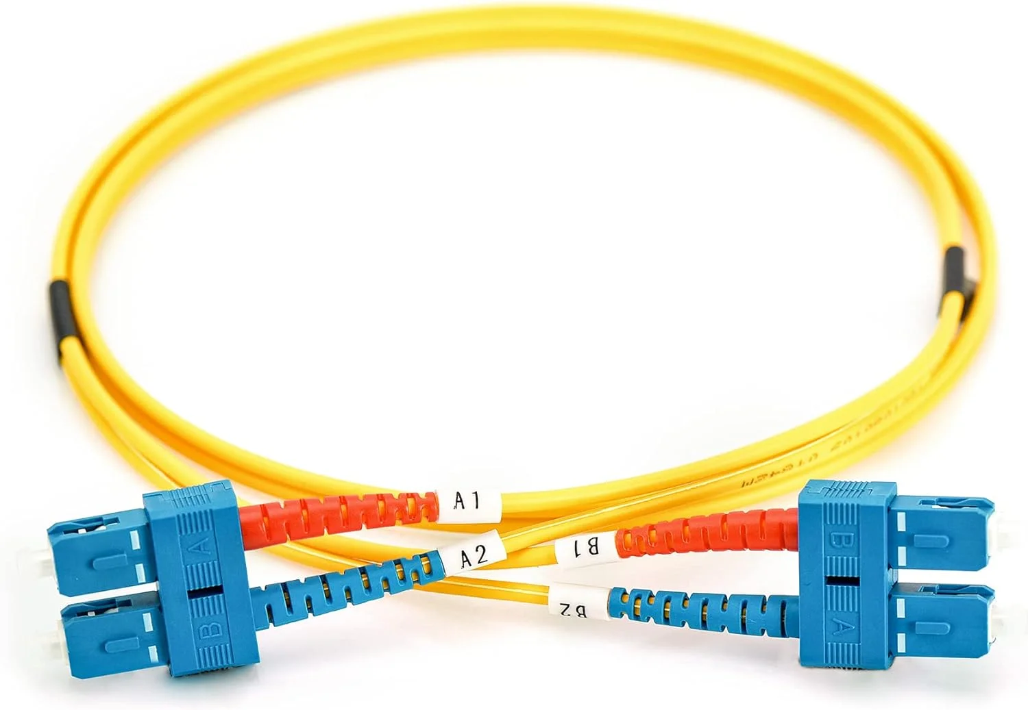 کابل فیبر نوری DIGITUS LWL OS2-5 متری SC به SC - LSZH - دوبلکس سینگل مود 09/125µ - 10 گیگابیت بر ثانیه - زرد کابل فیبر نوری DIGITUS LWL OS2-5 متری SC به SC - LSZH - دوبلکس سینگل مود 09/125µ - 10 گیگابیت بر ثانیه - زرد