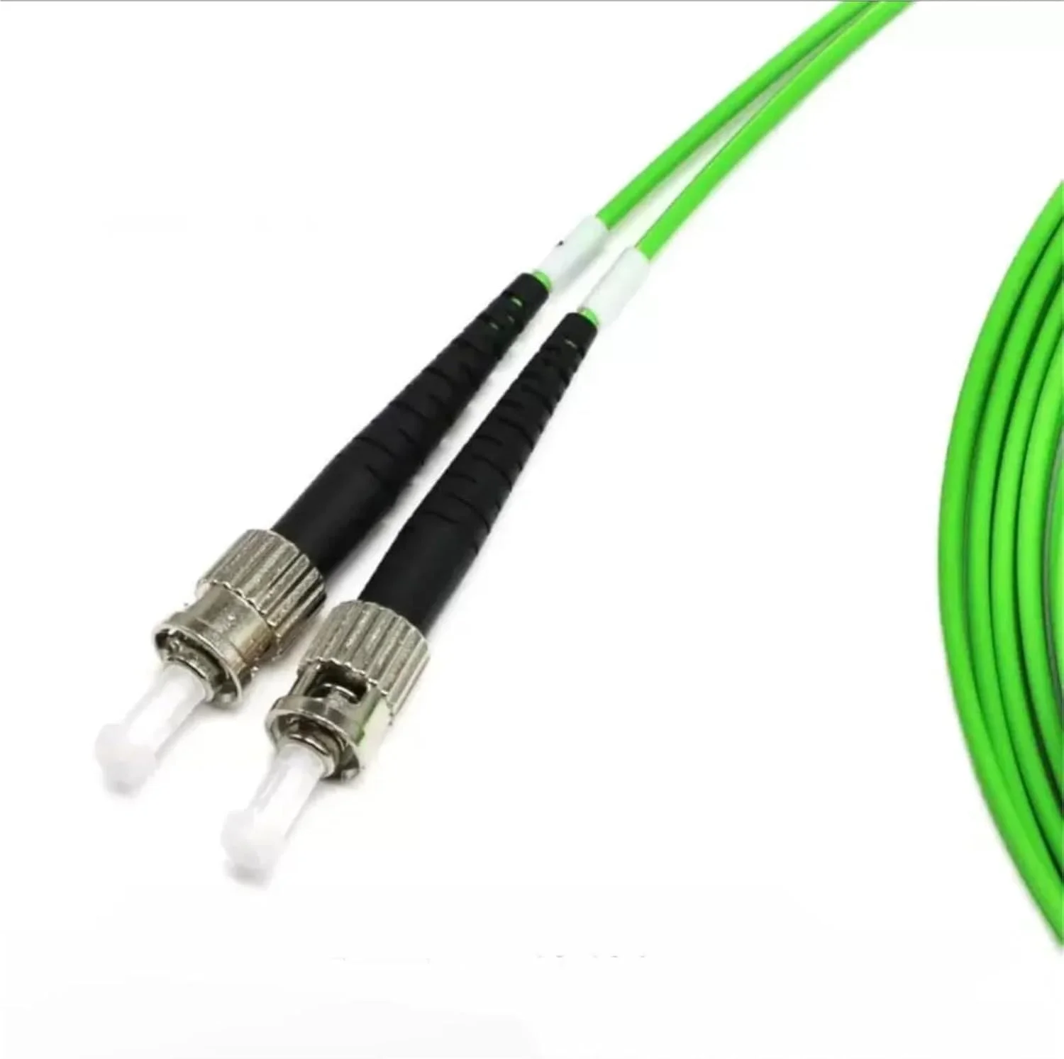 کابل فیبر نوری OM5 دوتایی ST-FC، 10 تا 50 متر (80 متر 1 عدد) کابل فیبر نوری OM5 دوتایی ST-FC، 10 تا 50 متر (80 متر 1 عدد)