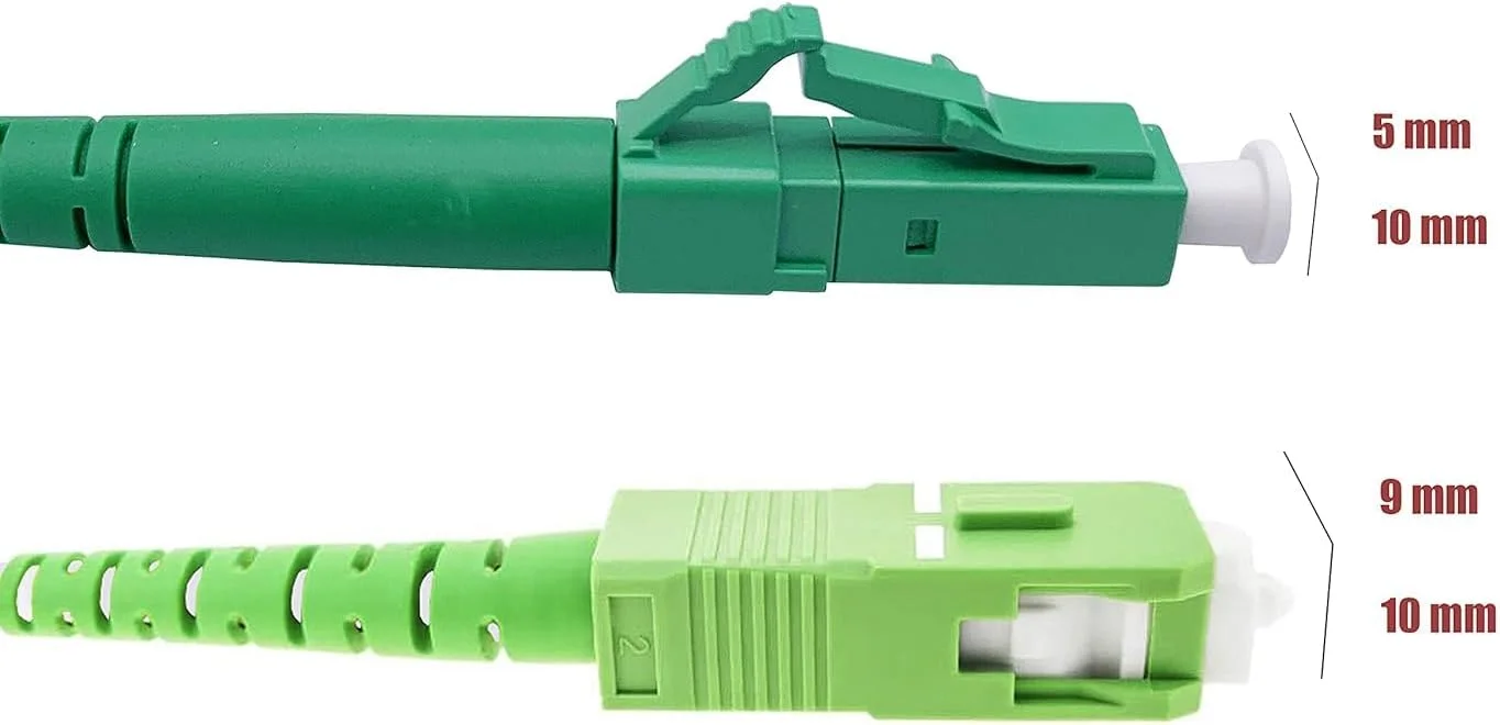 کابل فیبر نوری الفکم SC/APC به LC/APC سینگل مود سیمپل LSZH، زرد (5 متر) کابل فیبر نوری الفکم SC/APC به LC/APC سینگل مود سیمپل LSZH، زرد (5 متر)